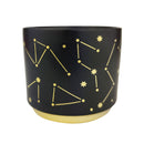 Celestial Pot, Celestial gift idea, Ceramic Pot, Ceramic Pot for Succulents and Flowers, Succulent Pot, Succulent Pot for Sale, Succulent Gift ideas, Decor Ideas, Mini Pot for Succulent, Black Pot for Succulent, Modern style succulent pot, Succulent pot near me, Succulent Pot in CA