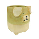Ceramic Cute Dog Pot, Ceramic Cute Dog Pot for sale, Small Succulent and Cactus Pot, Elegant Animal Desk Decor, Home Decor Office Decor, Cute Ceramic Dog Pot succulent planter pot, succulent gift ideas