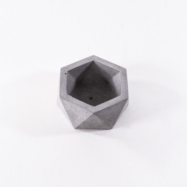 hexagon concrete planter, craft home decoration