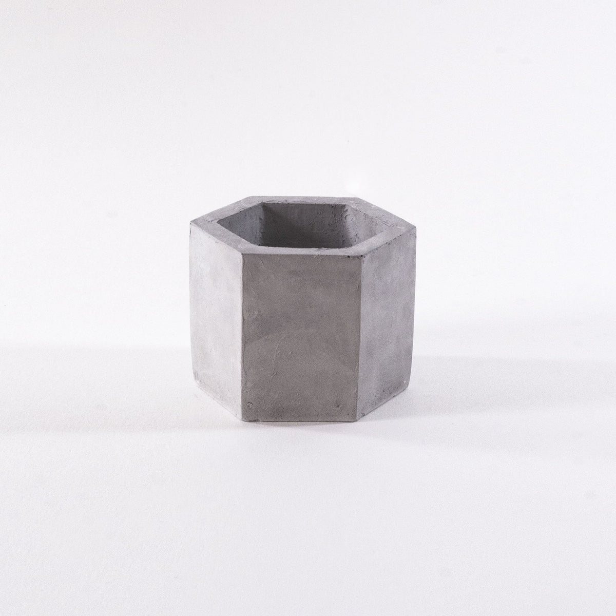 cement pot, geometric planter, cement planter, DIY garden pot