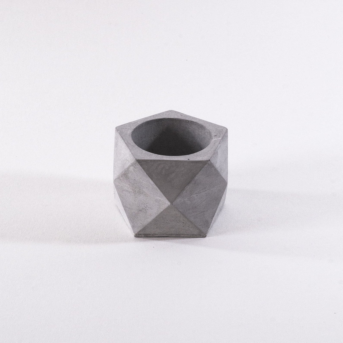 flower pot, geometric pentagon pot