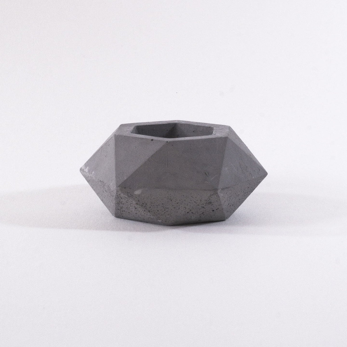 geometric mini planter, concrete planter, geometric diamond pot, cement pot