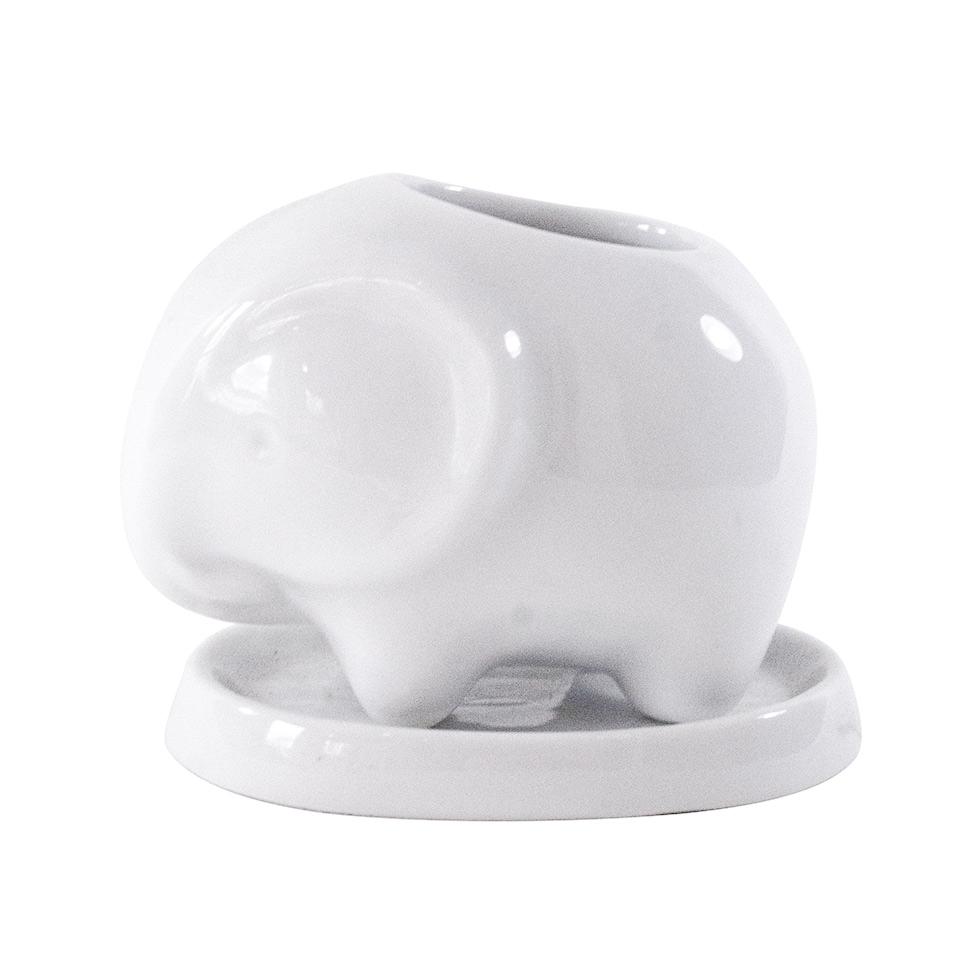 elephant pot, ceramic elephant pot, pot planter