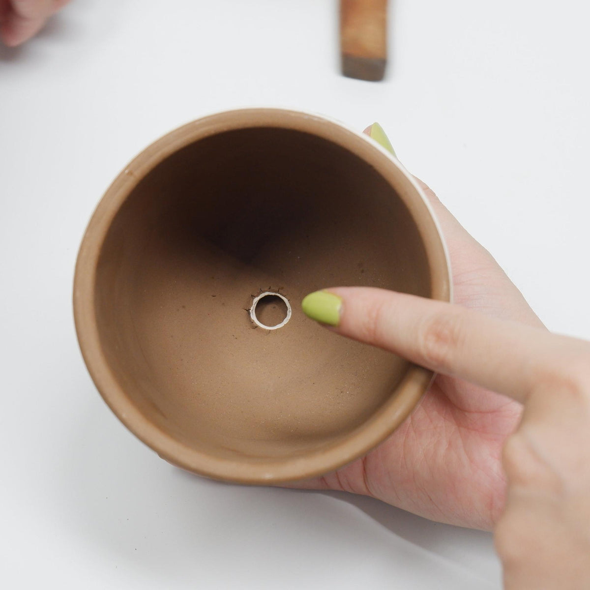 Terracotta pot with drainage hole, Succulent planter pot for sale, Decorative Carved Pattern for home decor ideas