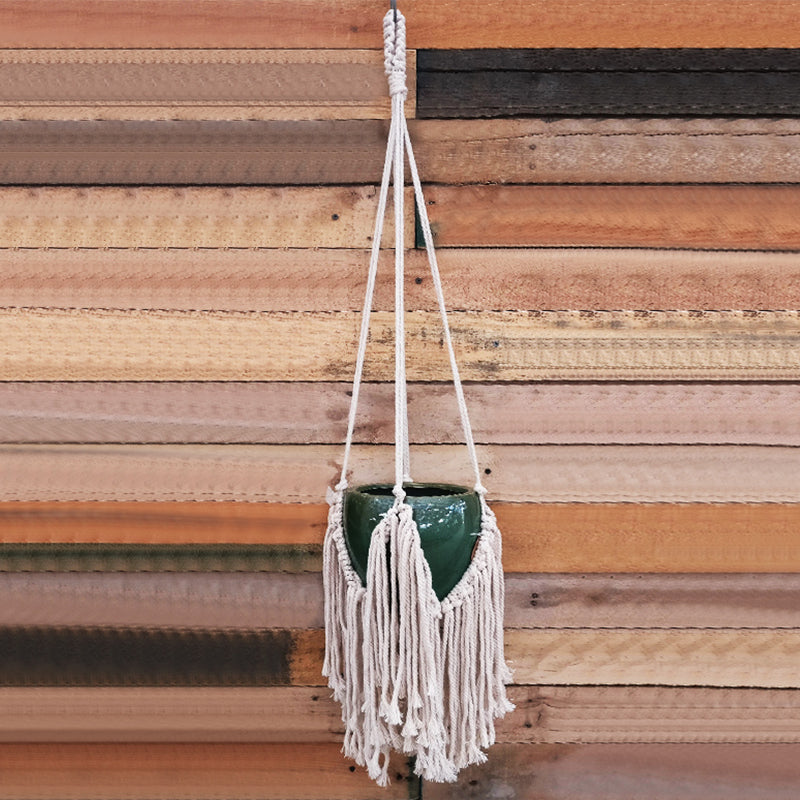 Fringe Macrame pot