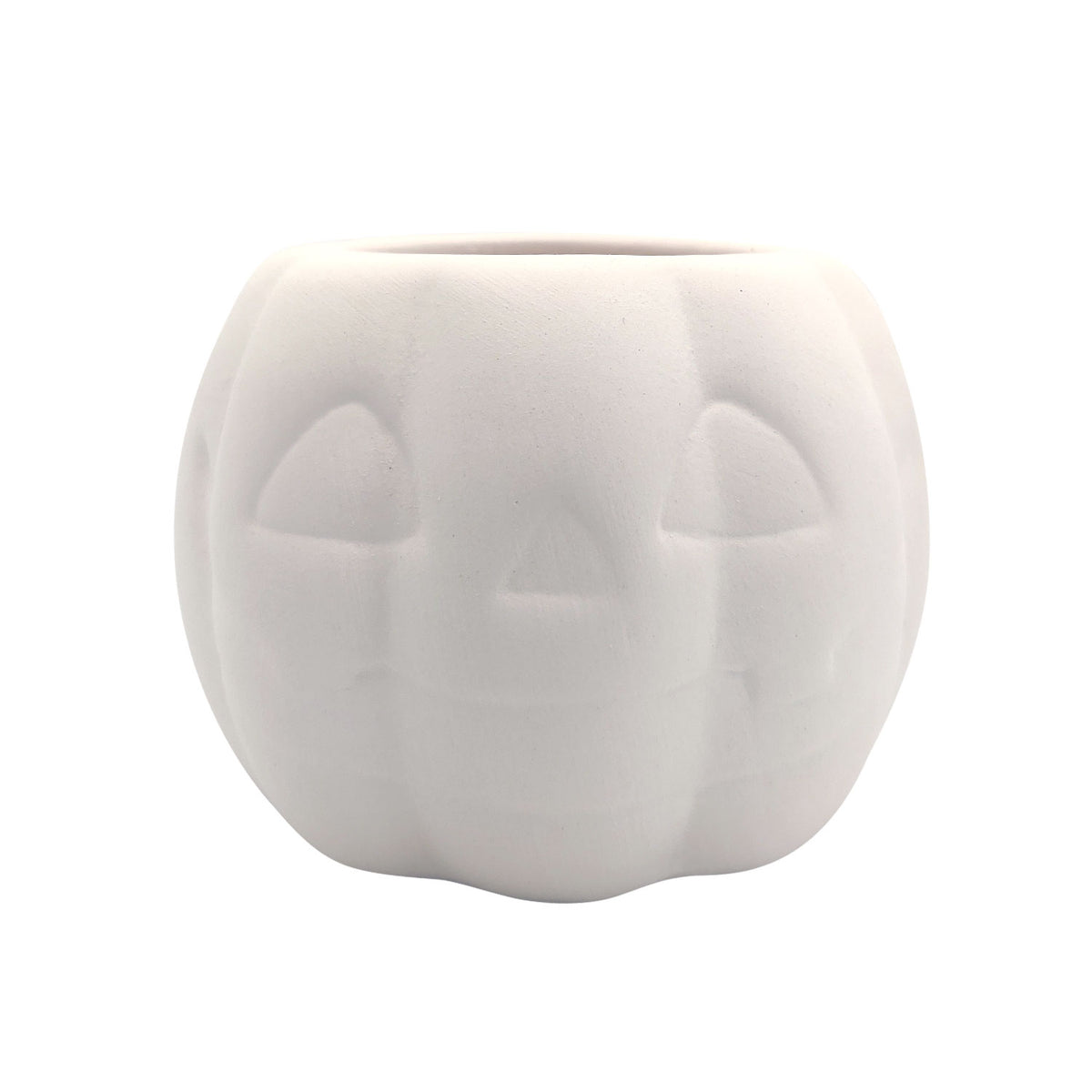 Halloween-specific planters for sale online, Halloween White Pumpkin Pots for Succulent and Cactus