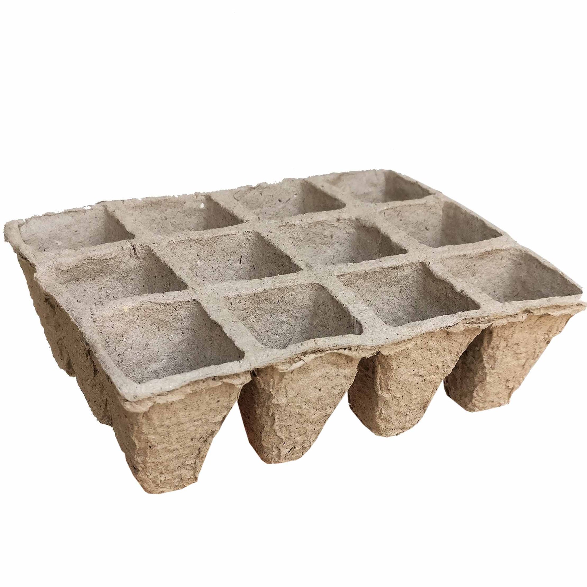 biodegradable tray 12 cells, peat seedling starter trays, biodegradable tray