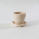 2&#39;&#39; White Clay Pot