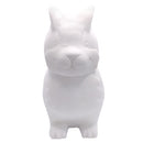 DIY Ceramic Kitty Pot for sale, White Ceramic Dog Planter Pot, Unique Succulent Gift, craft supplies, dog shaped planter pot, succulent pot plant pot DIY pot
