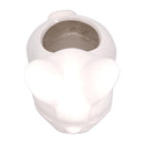 DIY Ceramic Kitty Pot for sale, White Ceramic Cat Planter Pot, Unique Succulent Gift, craft supplies, cat shaped planter pot, succulent pot plant pot DIY pot