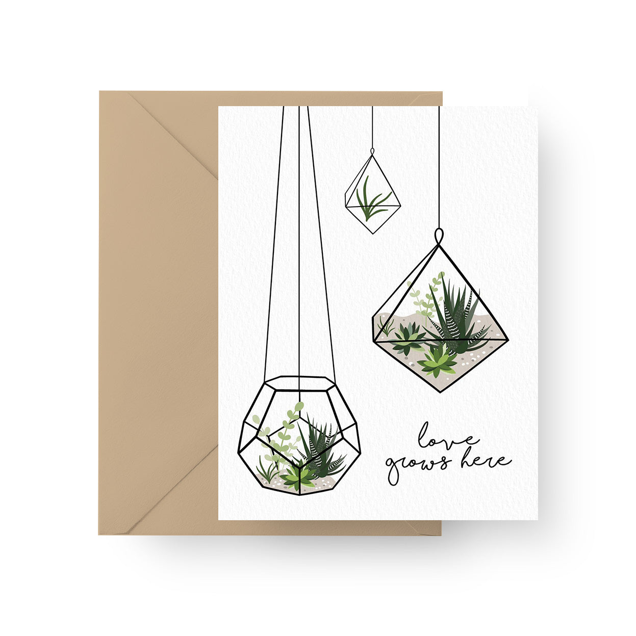 Love Grows Here Card