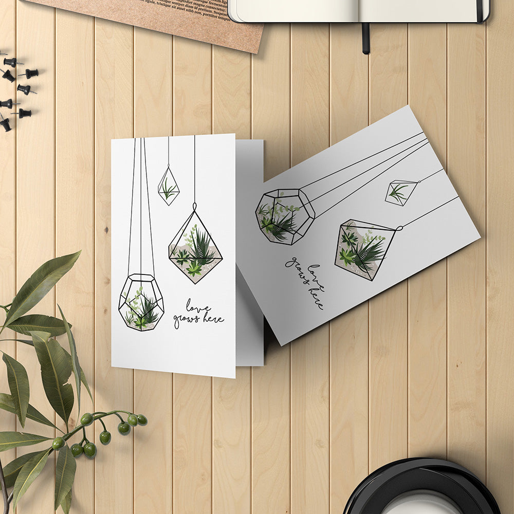 Succulents Card for sale