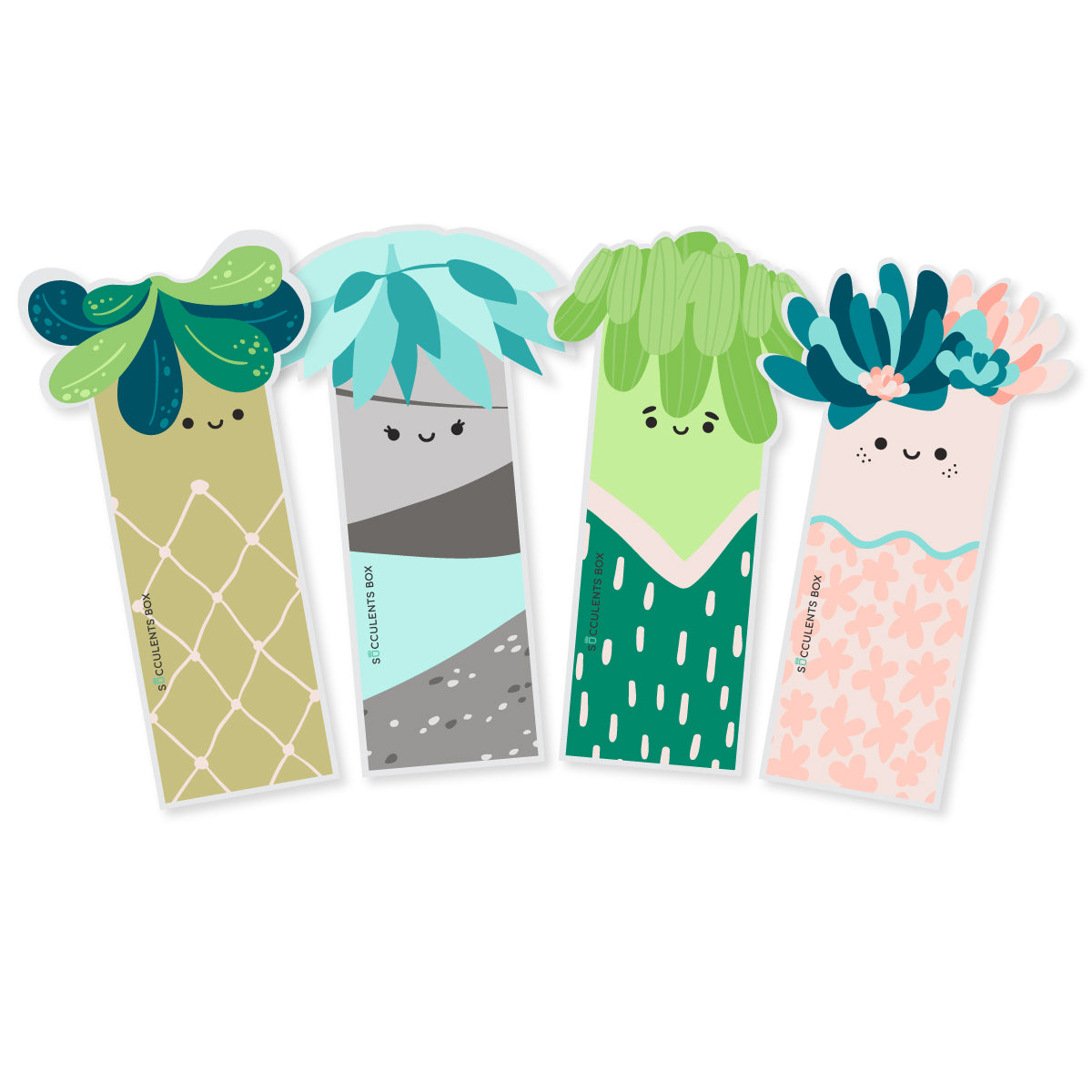 succulent bookmark Succulents Box® Printable: Succulents Bookmark