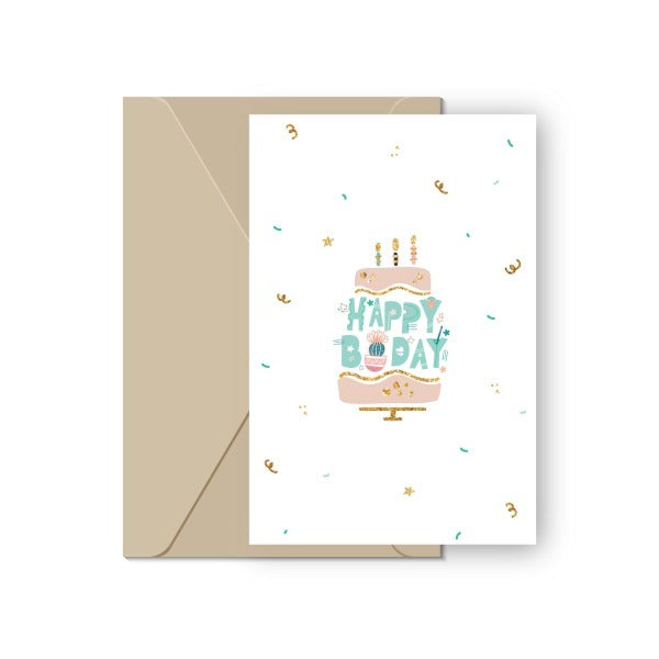 Birthday Cake Card