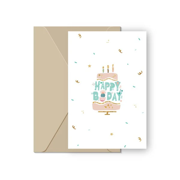 Birthday Cake Card