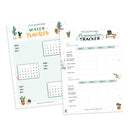 Printable Succulent Bullet Journal for free, Succulent gift for plant lovers, Printable for Journal or Planner, Succulent home office decor, Succulent printable template