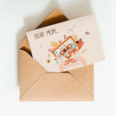 Dear Mom Card for Sale Online, Mother&#39;s Day Succulent Greeting Card, Succulent Greeting Card for Mother&#39;s Day, Buy Unique Greeting Cards Online