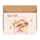 Dear Mom Card for Sale Online, Mother&#39;s Day Succulent Greeting Card, Succulent Greeting Card for Mother&#39;s Day, Buy Unique Greeting Cards Online