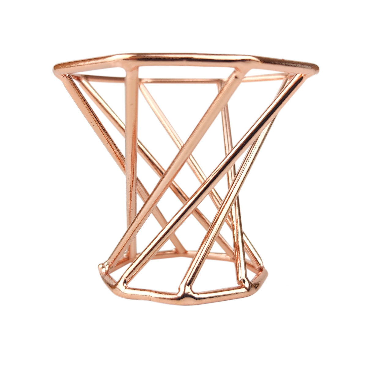 Air plant holder, golden air plant holder, rose gold air plant holder, geometric air plant holder, golden geometric air plant holder, stylish air plant holder, air plant holder in rose gold color