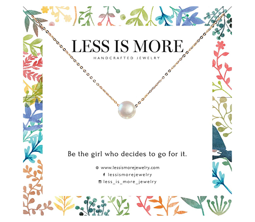 Single Pearl Necklace