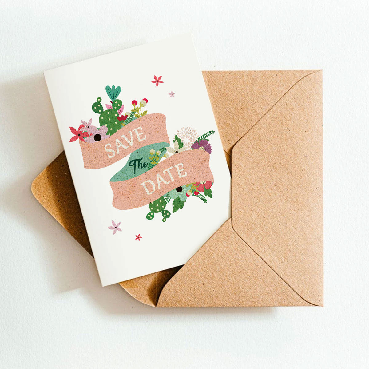 Save the Date Card for sale, Succulent Happy Birthday Card for sale, Cactus Greeting Card, Succulents Greeting Card, Succulents Gift Ideas