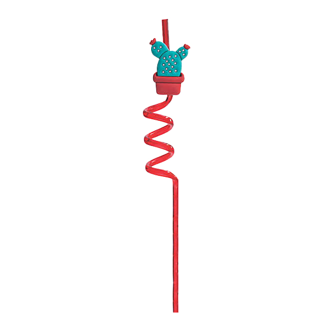 straw succulent Cactus Straw | Succulent Party Straw | Bachelorette Cactus Straws | Decorated Straws