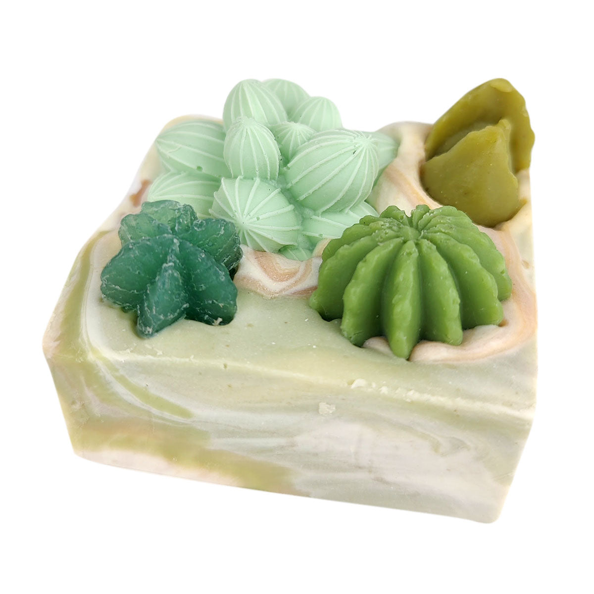 Succulent soap, succulent garden soap, succulent arrangement soap, random succulent arrangement soap, natural soap, botanical soap, handmade succulent soap, organic succulent soap