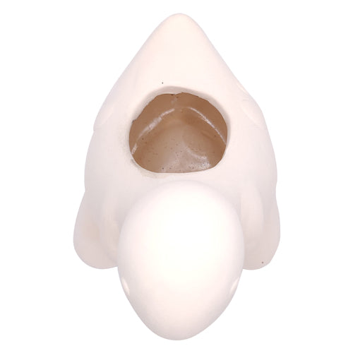 DIY Ceramic Dinosaur Pot for sale, White Ceramic Succulent Planter, Cute Animals Pot, White Succulent Pot, Crafts for Kids, DIY Succulent Gift Ideas