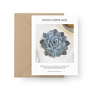 Succulents Card