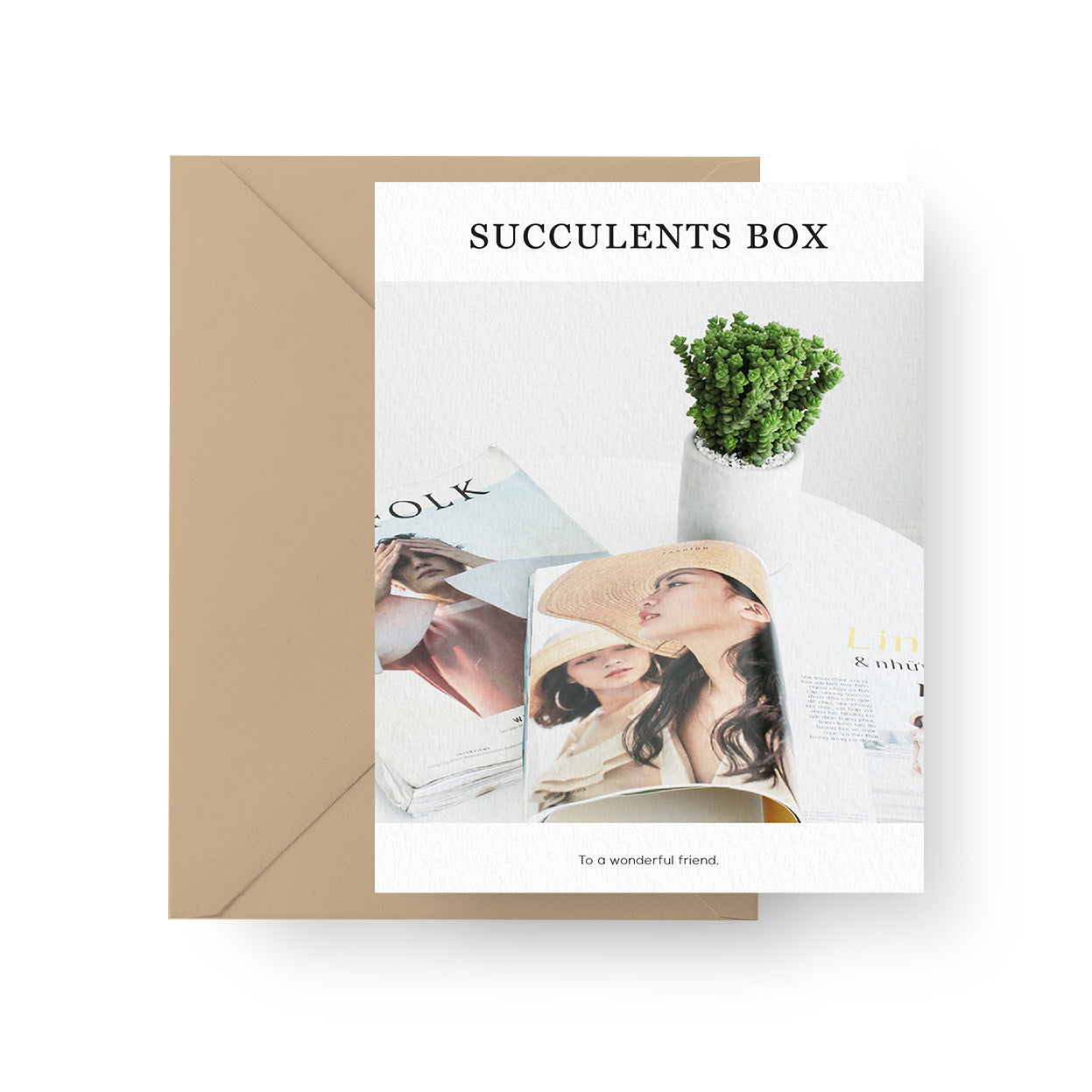 To A Wonderful Friend Card