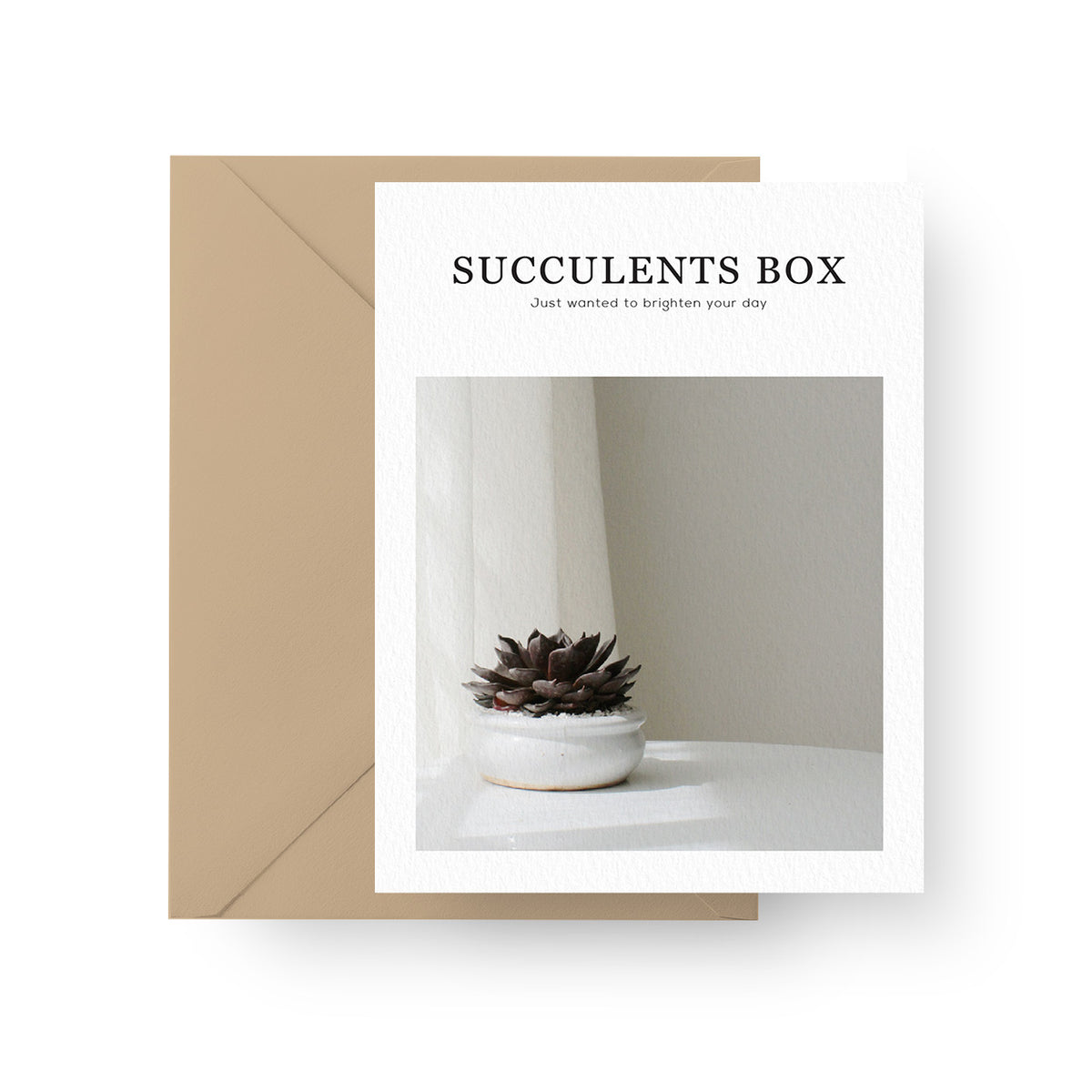 Wanted To Brighten Your Day Card