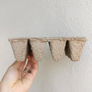 succulent planter, succulent garden, organic biodegradable pots, garden gift, garden shopping