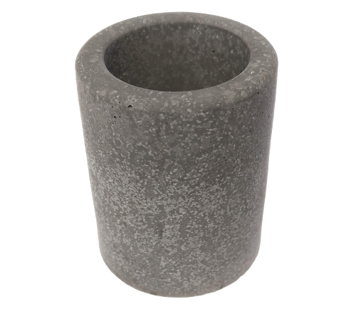 Black Concrete Planter