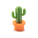 Orange Cactus Fridge Magnet