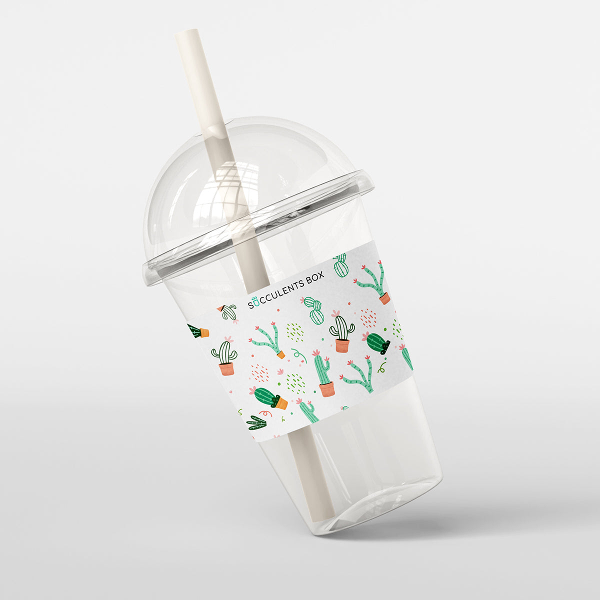 Free printable, Succulent cup holder, printable cupholder, gift for succulent lovers