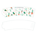 Free printable, Succulent cup holder, printable cupholder, gift for succulent lovers