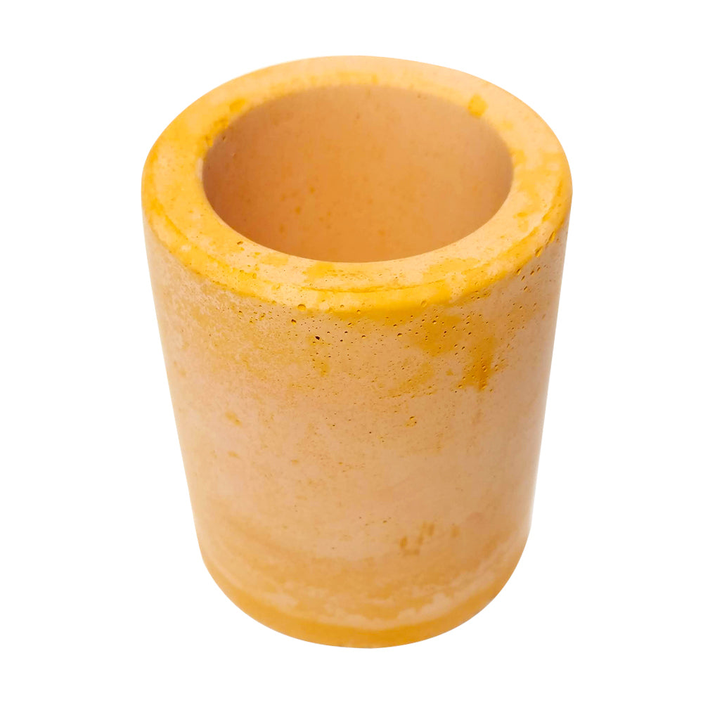 Orange Concrete Pot for sale