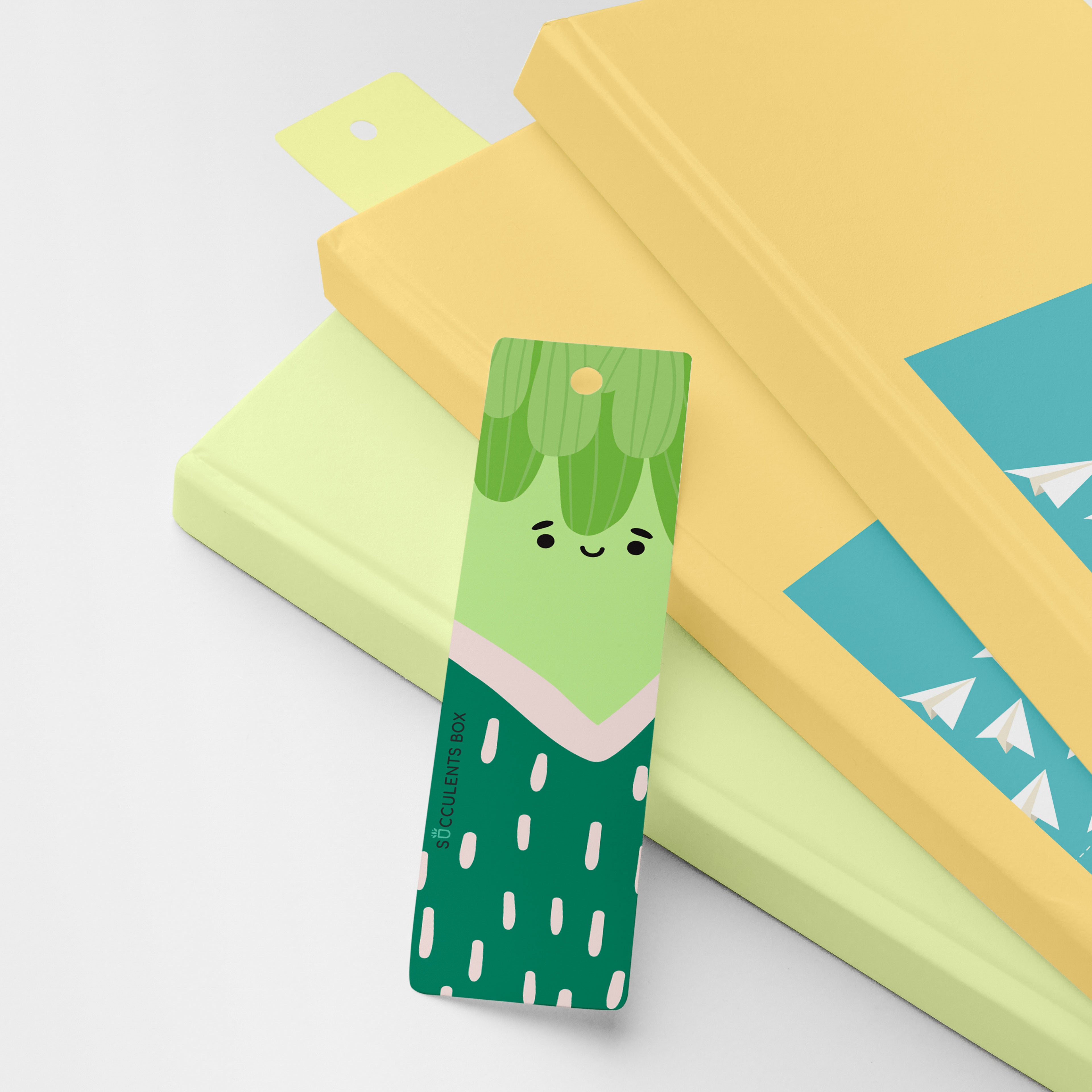 succulent bookmark Succulents Box® Printable: Succulents Bookmark