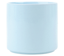 Blue Modern Cylinder Pot