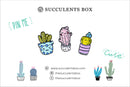 Funny Cartoon Potted Succulents Pin for sale, Cactus in a Pot Pin Badge, Succulent Gift Ideas