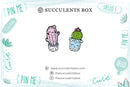 Funny Cartoon Potted Succulents Pin for sale, Cactus in a Pot Pin Badge, Succulent Gift Ideas